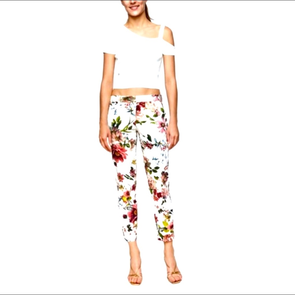 ZARA BASIC COLLECTION Tropical Chino Pants (NWT)